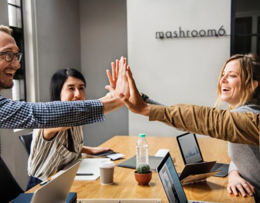 How You Can Actively Support Your Employee’s Personal Growth and Professional Development employees supporting each other at work